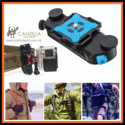Camzilla Camera Clip, Universal Waist Belt Tripod Mount Clip Adapter For SLR DSLR Camera & GoPro